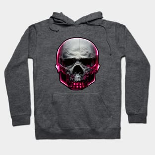 Cyber Neon Skull Hoodie